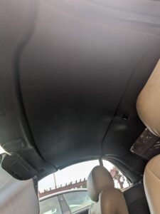 attached roof headliner
