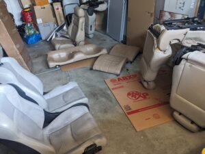 illegal car upholstery shop